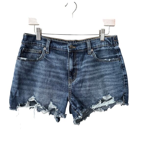 aerie Pants - Aerie Daydream Denim Elastic Waist Shorts Medium